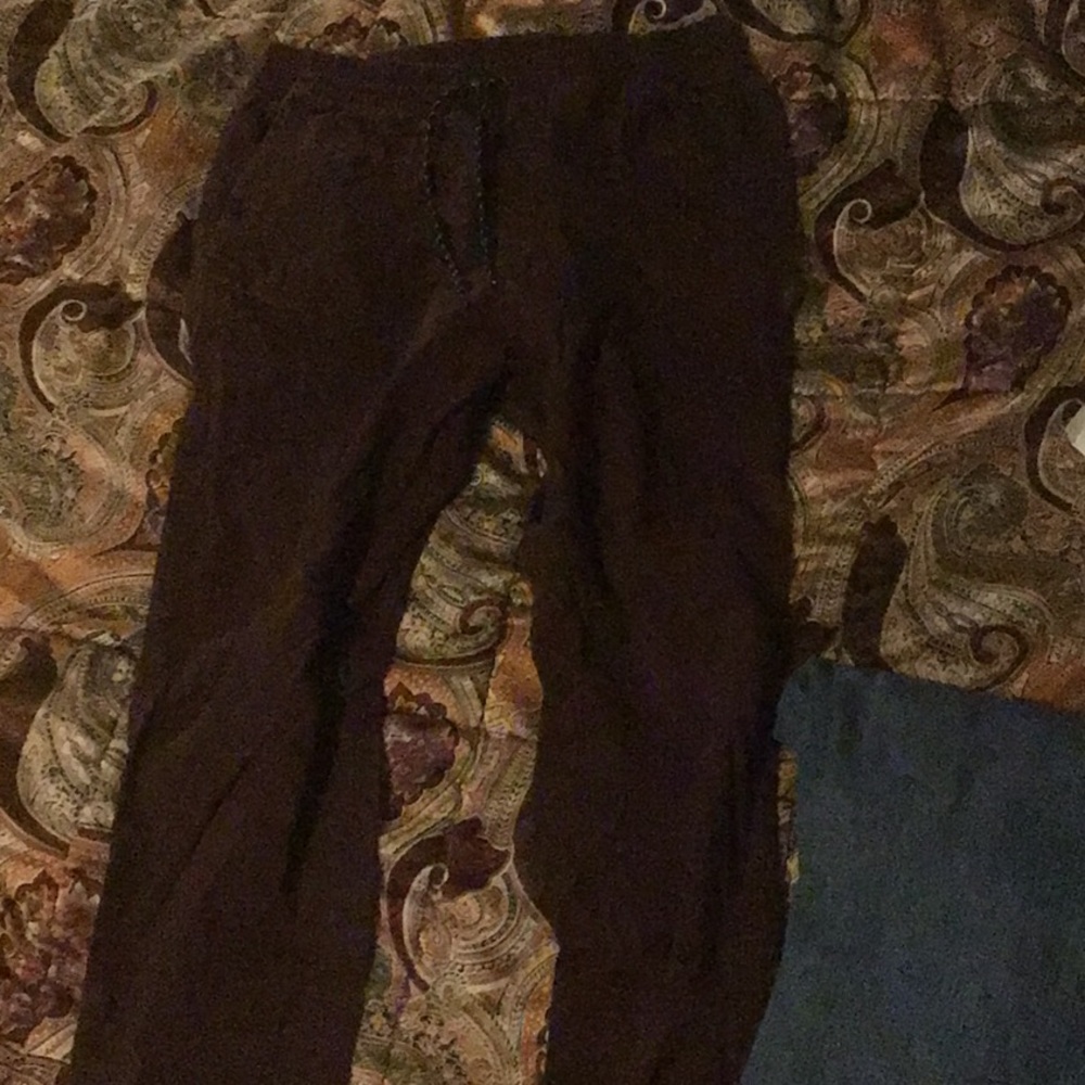 These jeans were thrifted at local thrift store